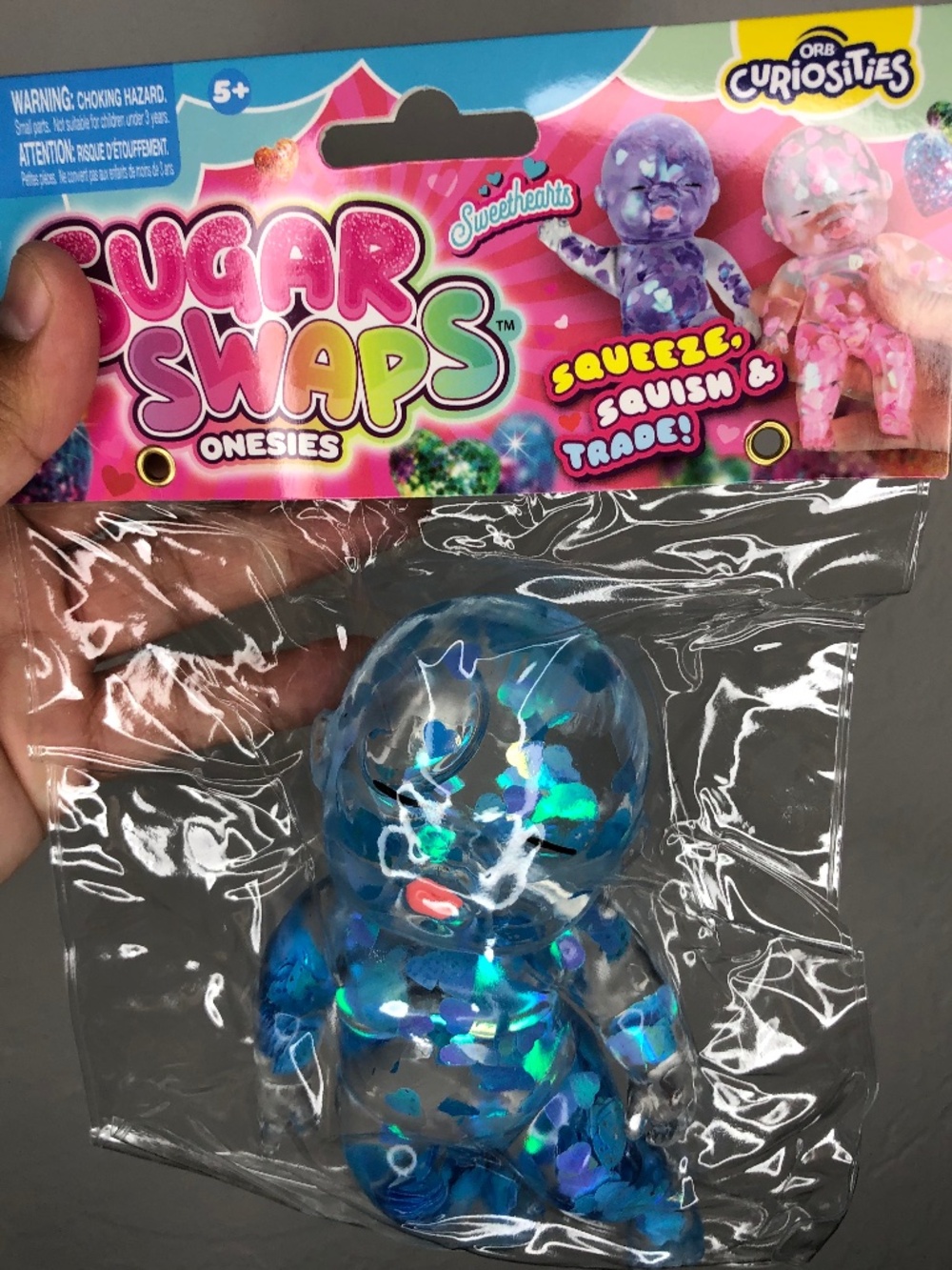 Orb Curiosities Jumbo Sweethearts Baby Squishy Toy